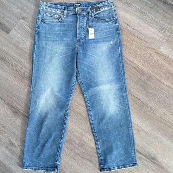 Express Mens Jeans Relaxed Fit Stretch Loose Medium Wash Pants Size 33x30 NEW - Picture 3 of 4